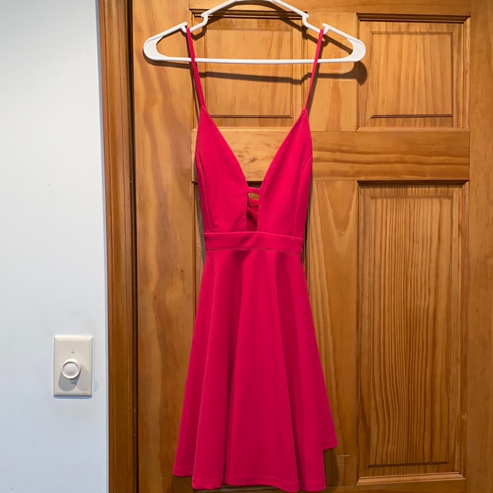 Women’s Hot Pink Mini Dress in Medium